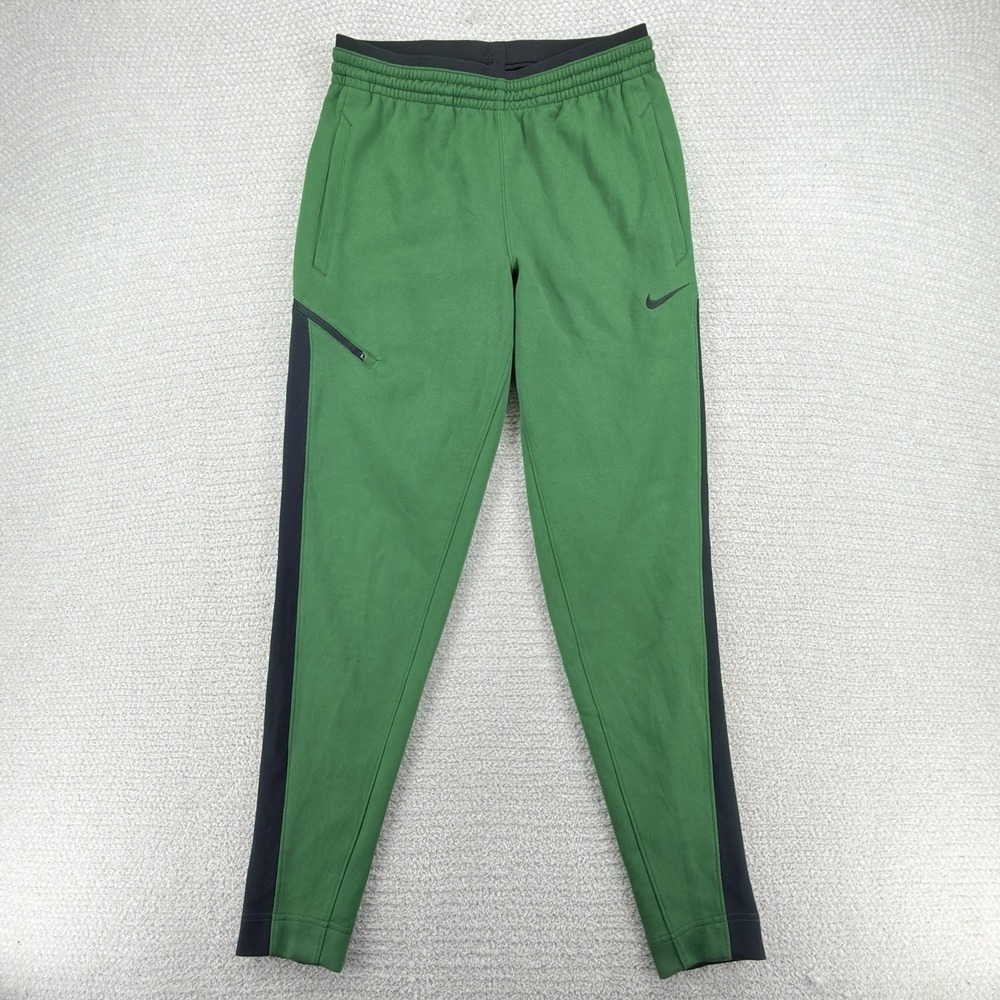 Nike Dri-FIT Showtime Basketball Jogger Pants Men's Medium Green 930565-341